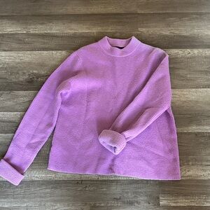 Ann Taylor Lavender Turtleneck Sweater